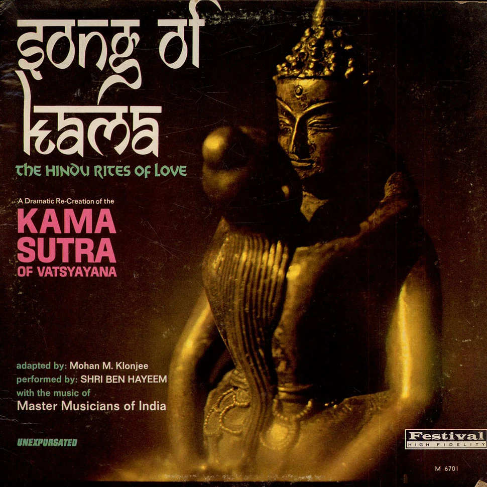 Shri Ben Hayeem, Master Musicians Of India - Song of Kama--the Hindu Rites of Love