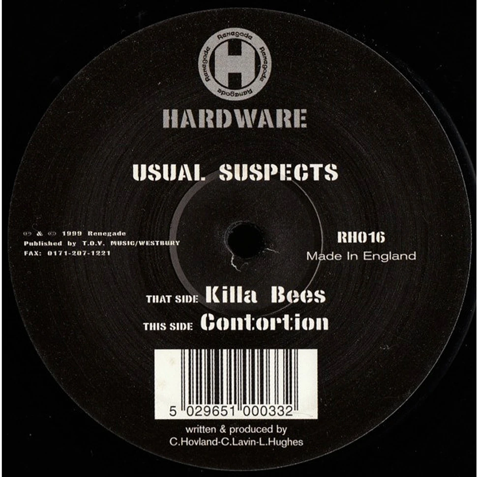 Usual Suspects - Killa Bees / Contortion