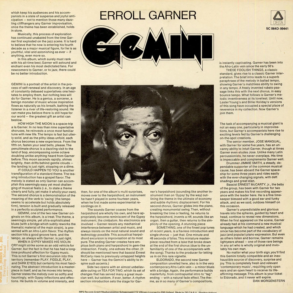 Erroll Garner - Gemini