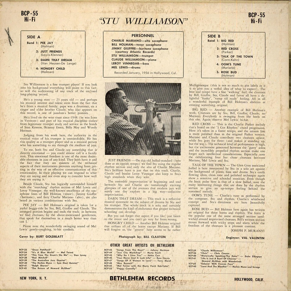 Stu Williamson - Stu Williamson