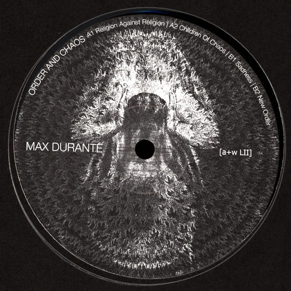 Max Durante - Order And Chaos