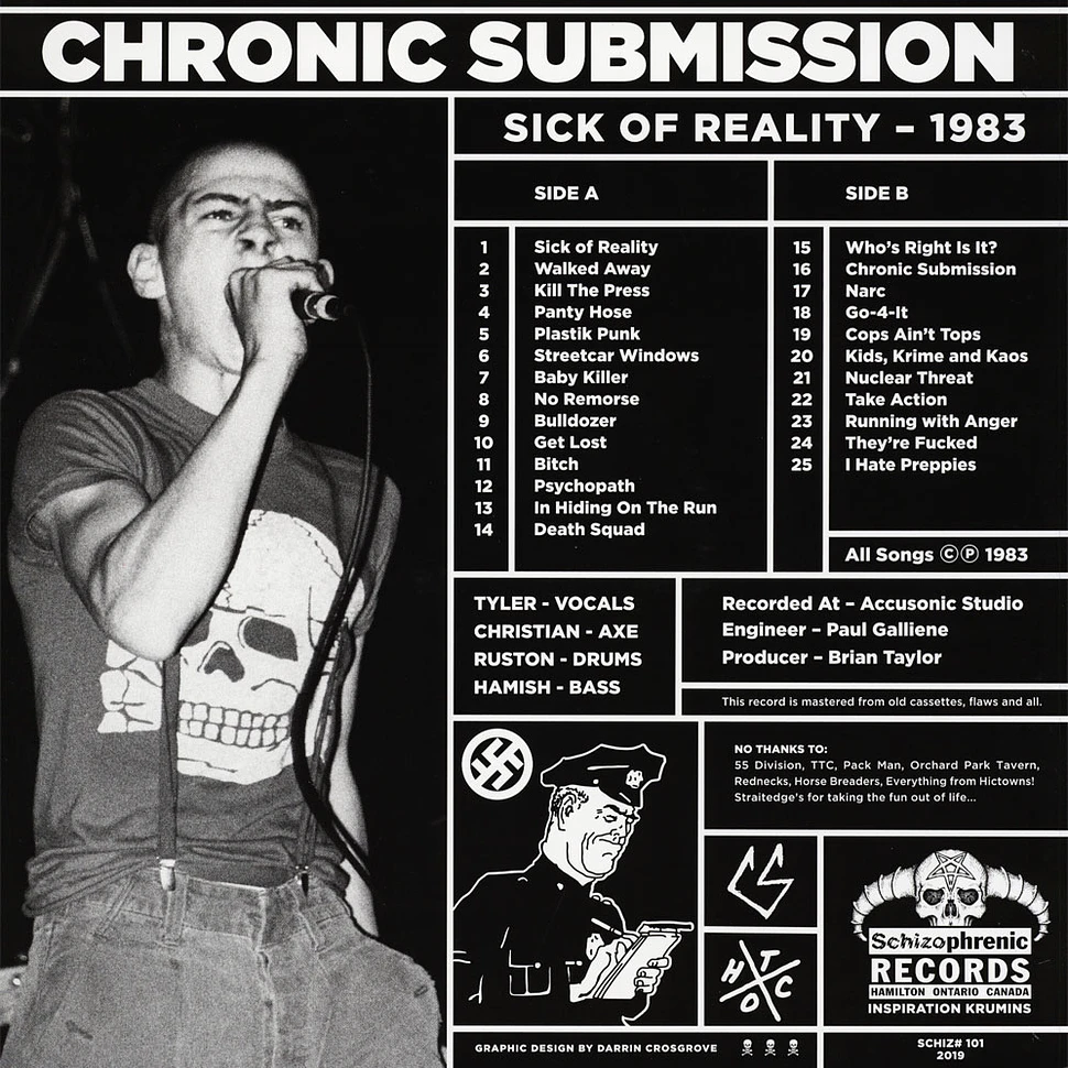 Chronic Submission - Sick Of Reality