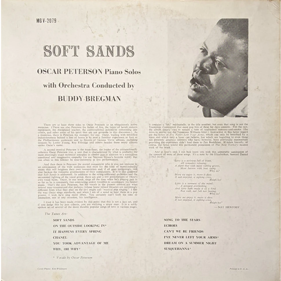 Oscar Peterson - Soft Sands