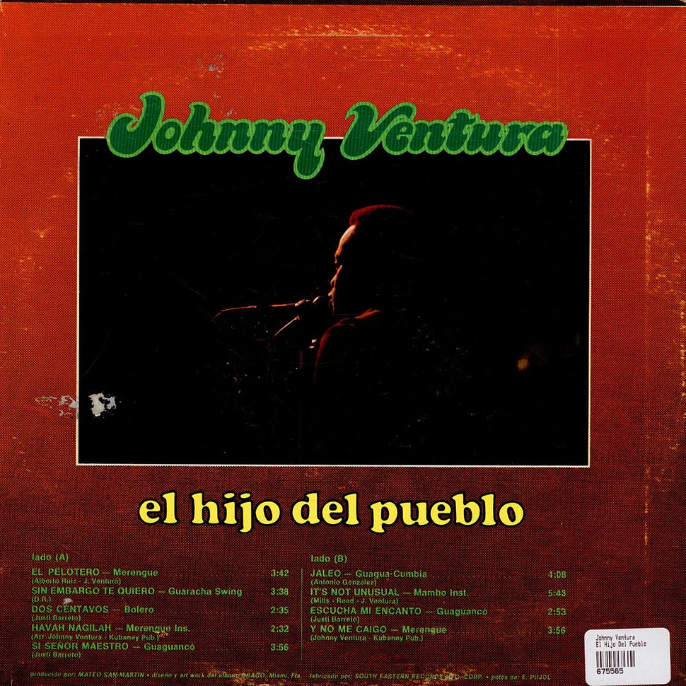 Johnny Ventura - El Hijo Del Pueblo