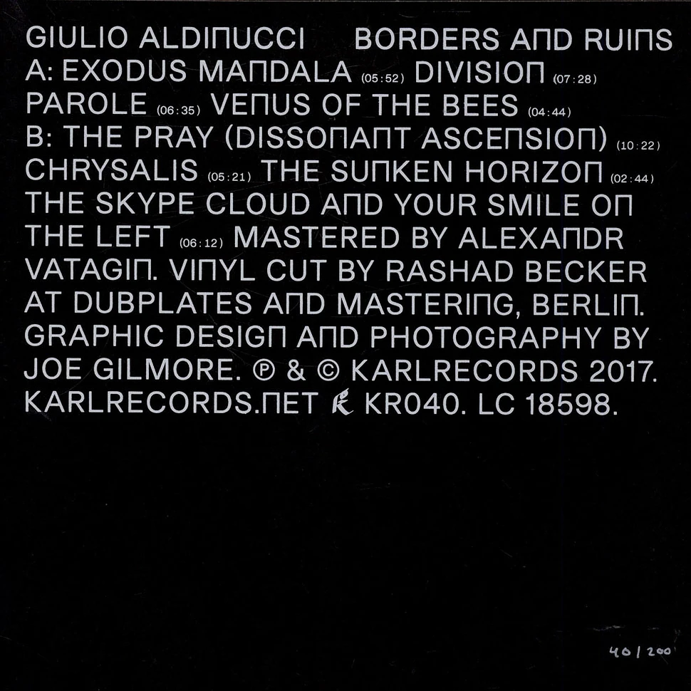 Giulio Aldinucci - Borders And Ruins