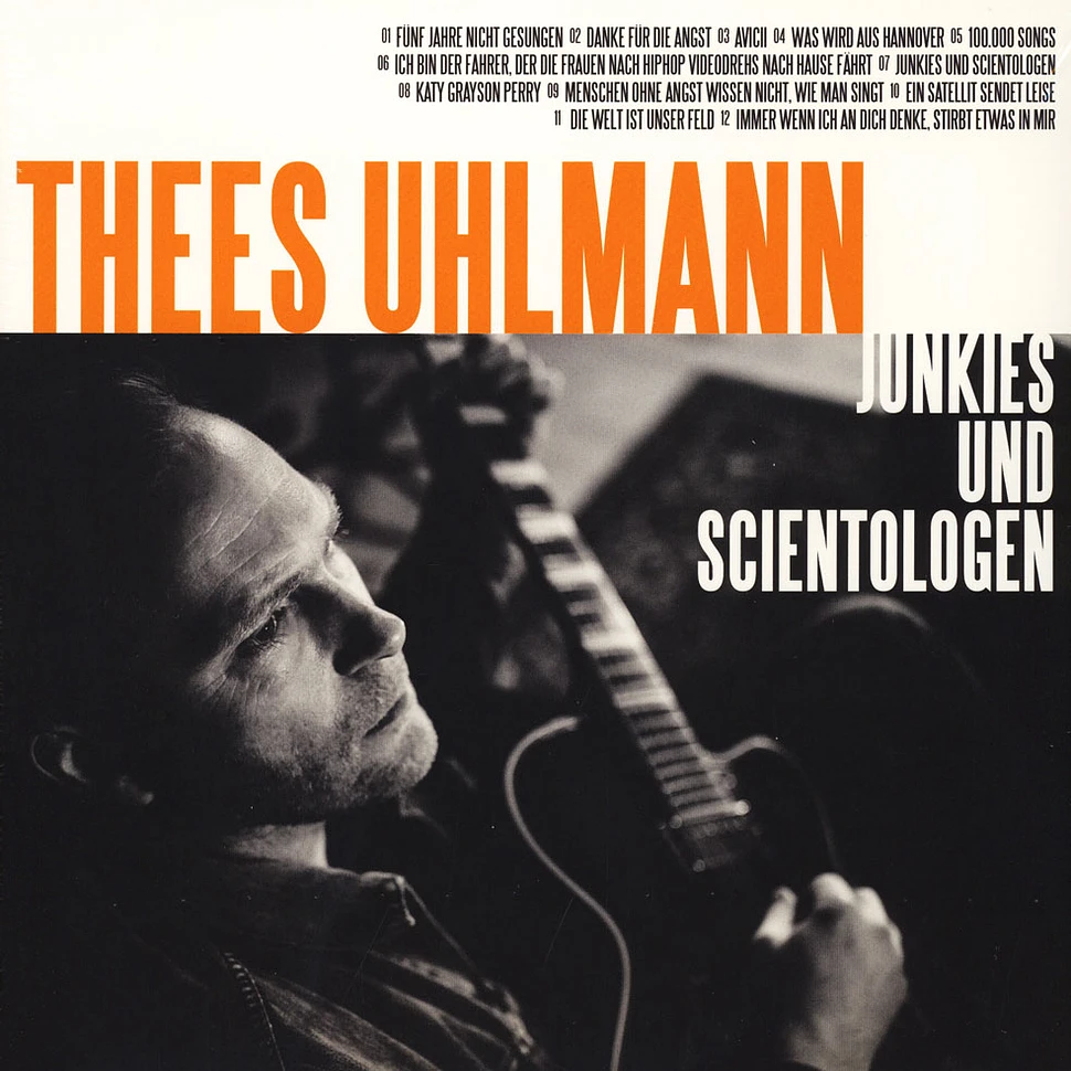 Thees Uhlmann - Junkies Und Scientologen - Vinyl 2LP - 2019 - EU