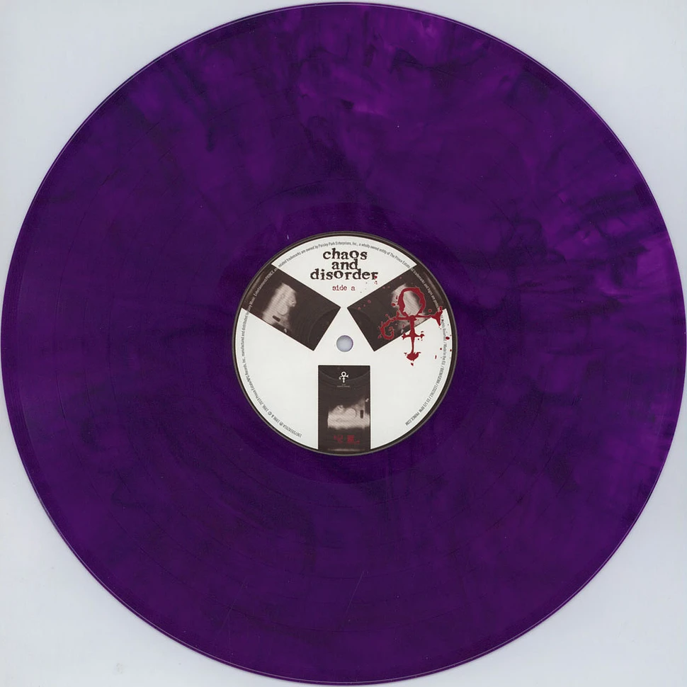 Prince - Chaos And Disorder Purple Vinyl Edition