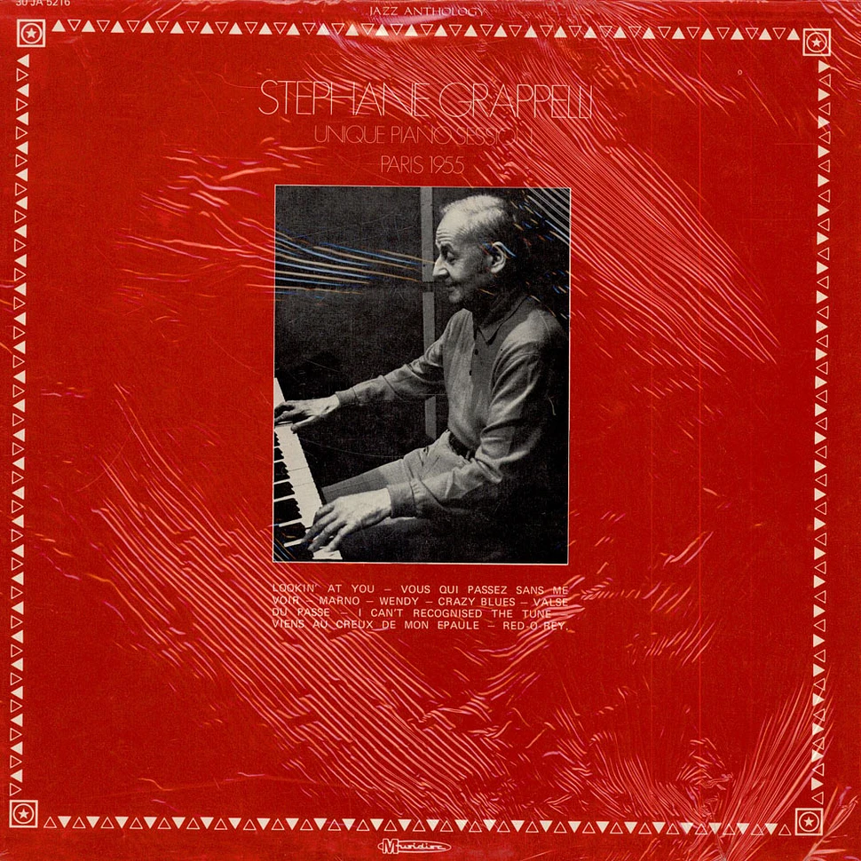 Stéphane Grappelli - Unique Piano Session Paris 1955