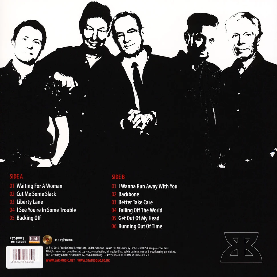 Status Quo - Backbone Picture Disc Edition