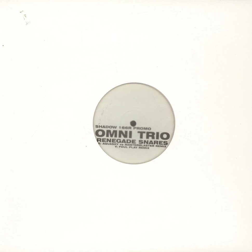 Omni Trio - Renegade Snares (Remixes)