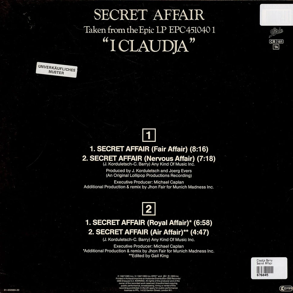 Claudja Barry - Secret Affair