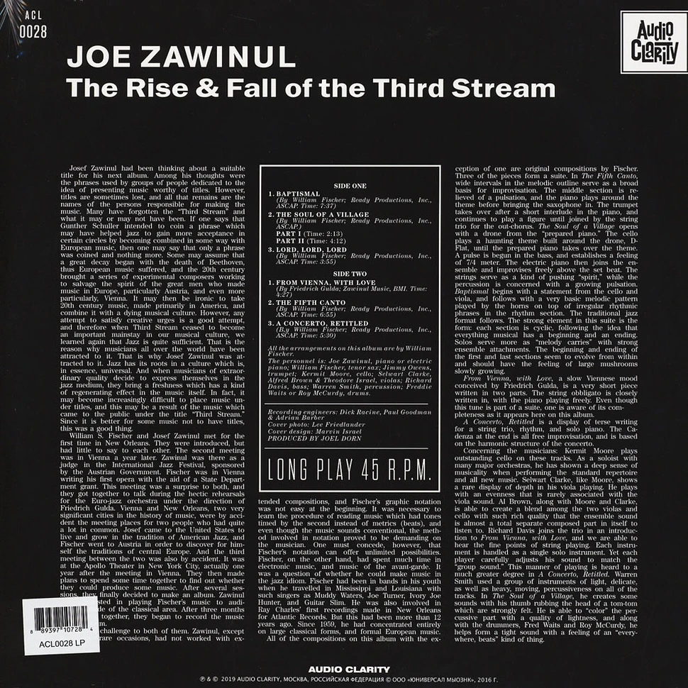 Joe Zawinul - The Rise And Fall Of The Third Stream