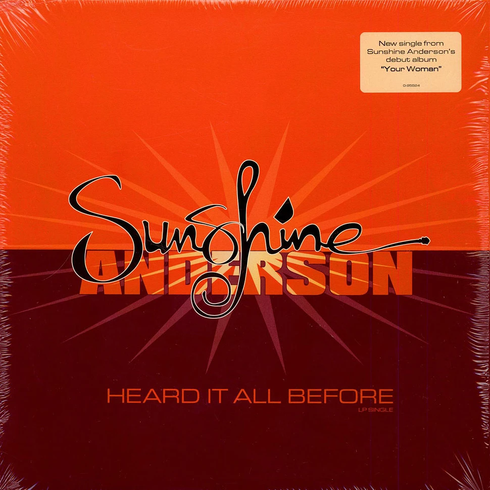 Sunshine Anderson - Heard It All Before