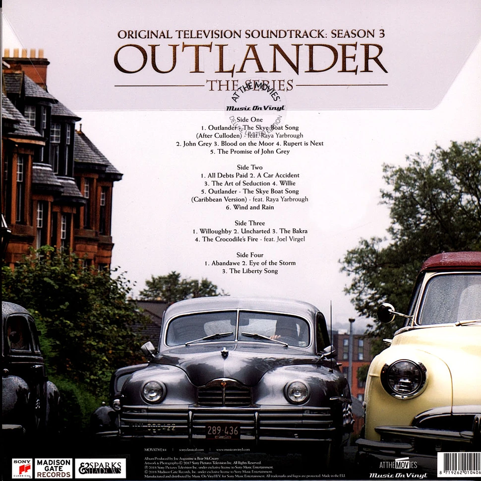 Bear McCreary - OST Outlander 3 Colored Vinyl Edition