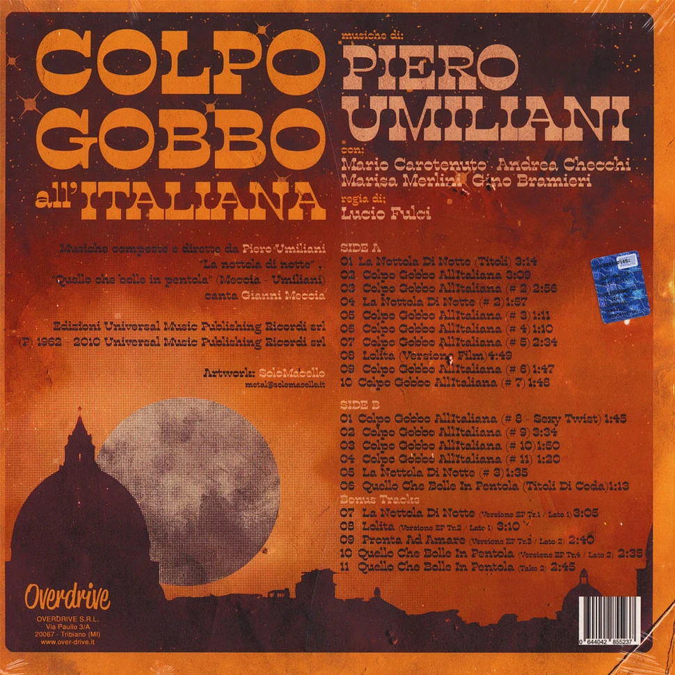 Umiliani Piero - OST Colpo Gobbo All'italiana