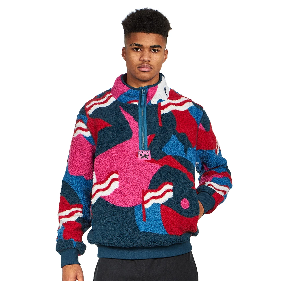 Parra - Flag Mountain Racer Sherpa Fleece Pullover