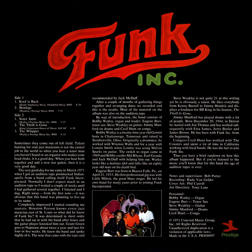 Funk Inc. - Funk Inc.