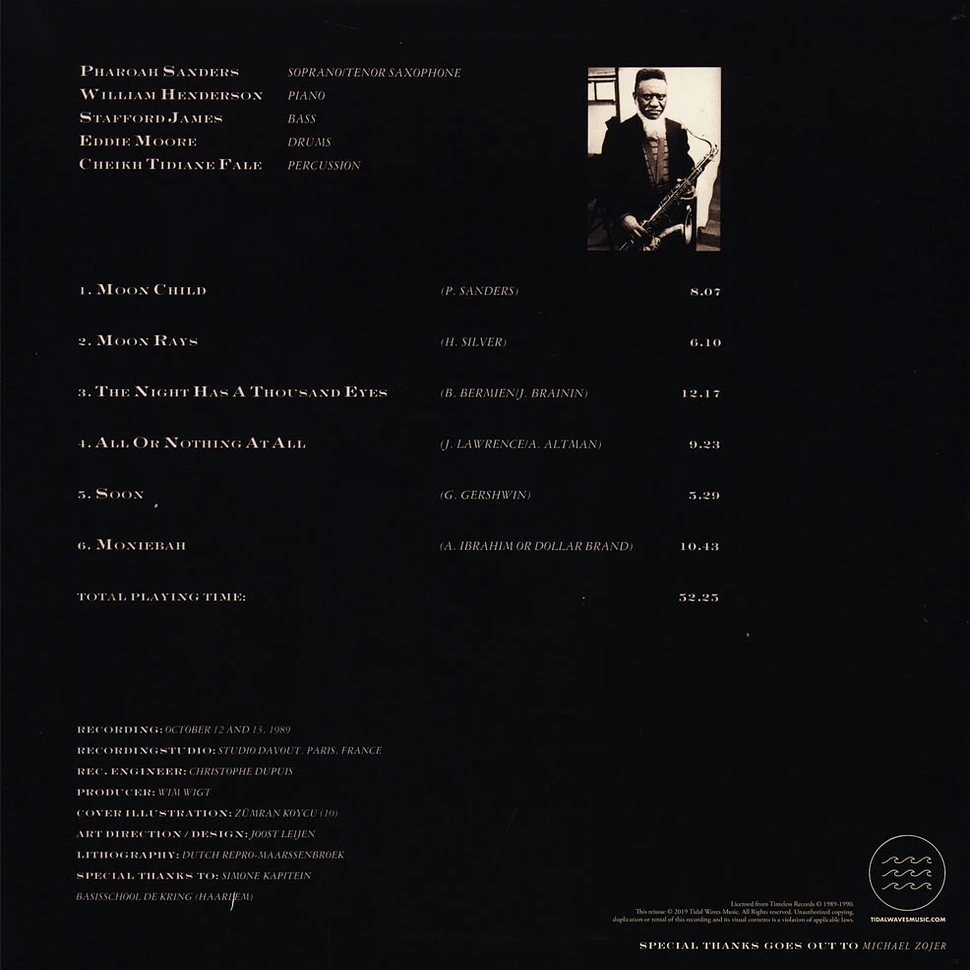 Pharoah Sanders - Moon Child Clear Vinyl Edition