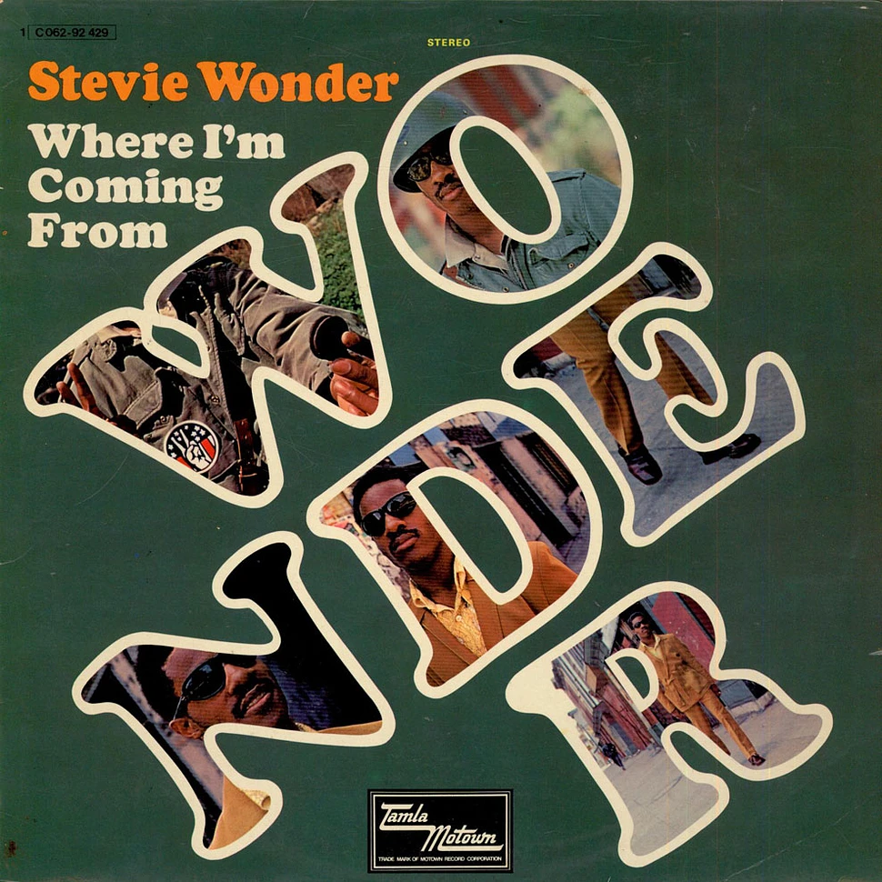 Stevie Wonder - Where I'm Coming From