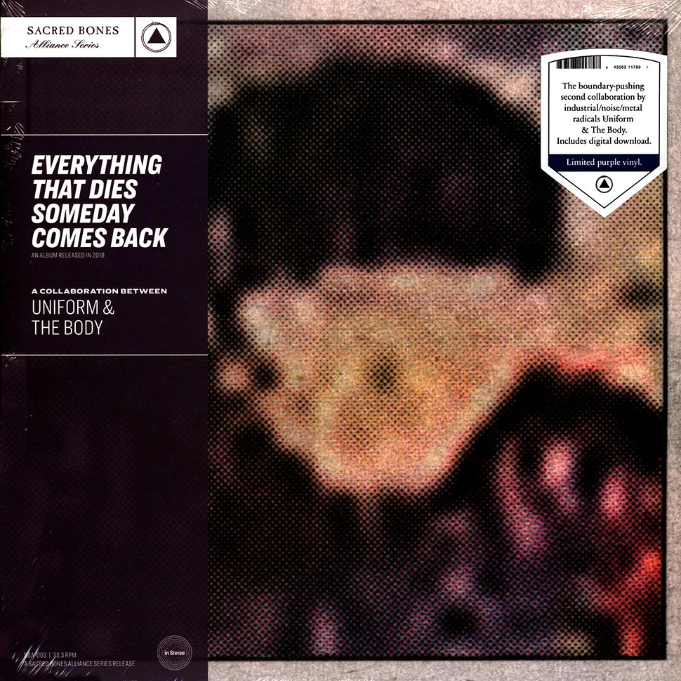 Uniform & The Body - Everything That Dies Someday Comes Back Purple Vinyl Edition