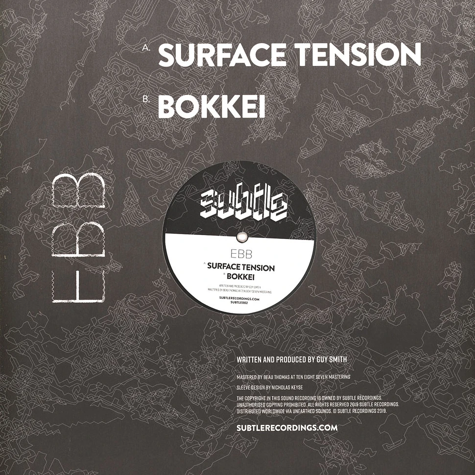 Ebb - Surface Tension / Bokkei
