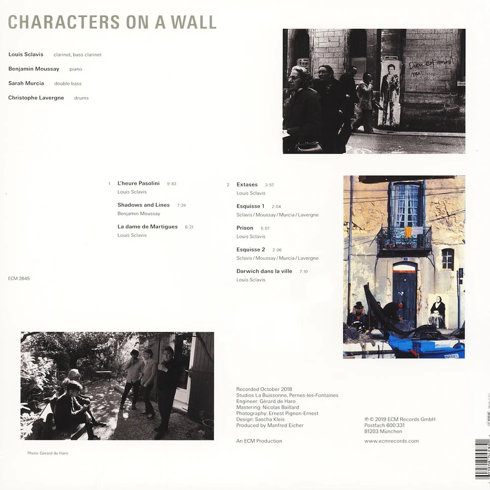 Louis Sclavis Quartet - Characters On A Wall