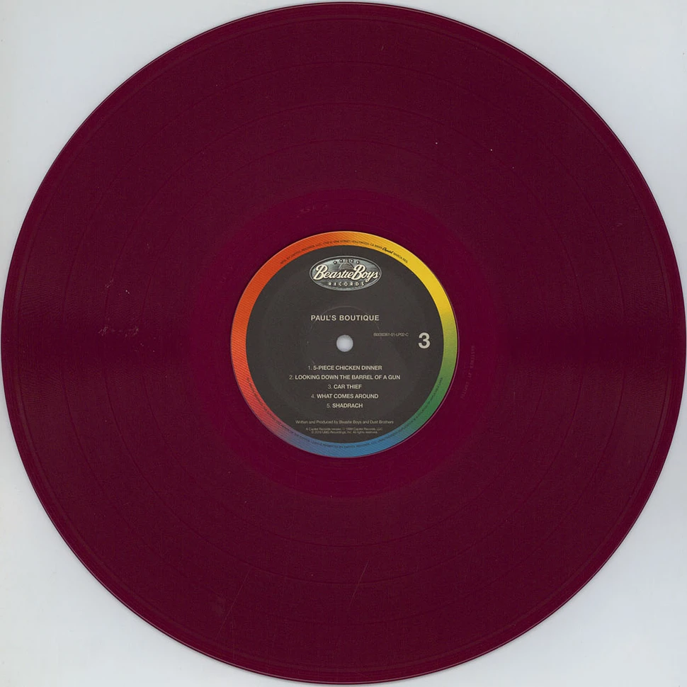 Beastie Boys - Paul's Boutique 30th Anniversary Translucent Violet Purple Vinyl Edition