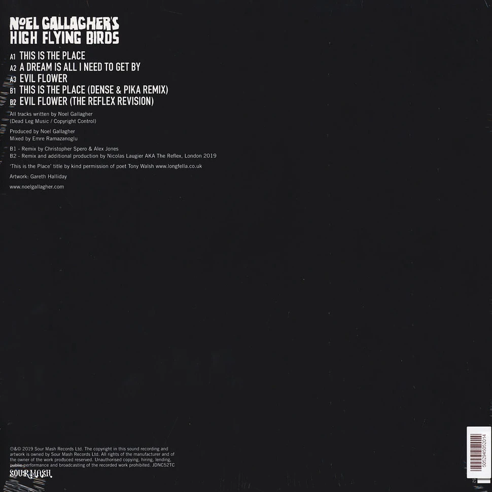 Noel Gallaghers High Flying Birds - This Is The Place EP Black Vinyl Edition