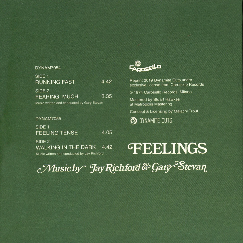 Stefano Torossi - Feelings 45s Collection