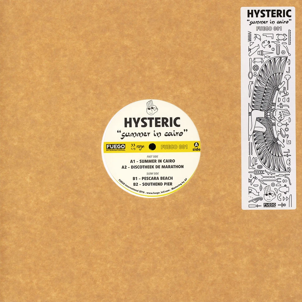 Hysteric - Summer In Cairo Yellow Vinyl Edition