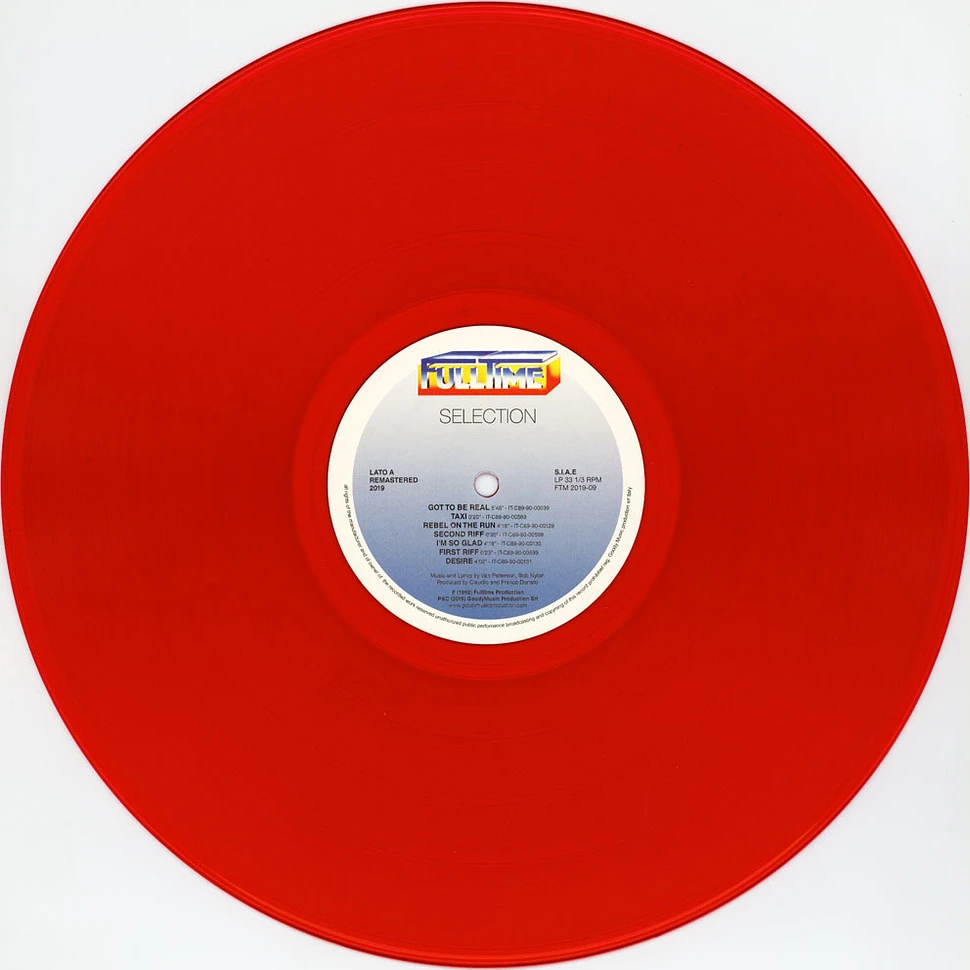 Selection - Selection 2019 Remastered Transparent Red Vinyl Edition