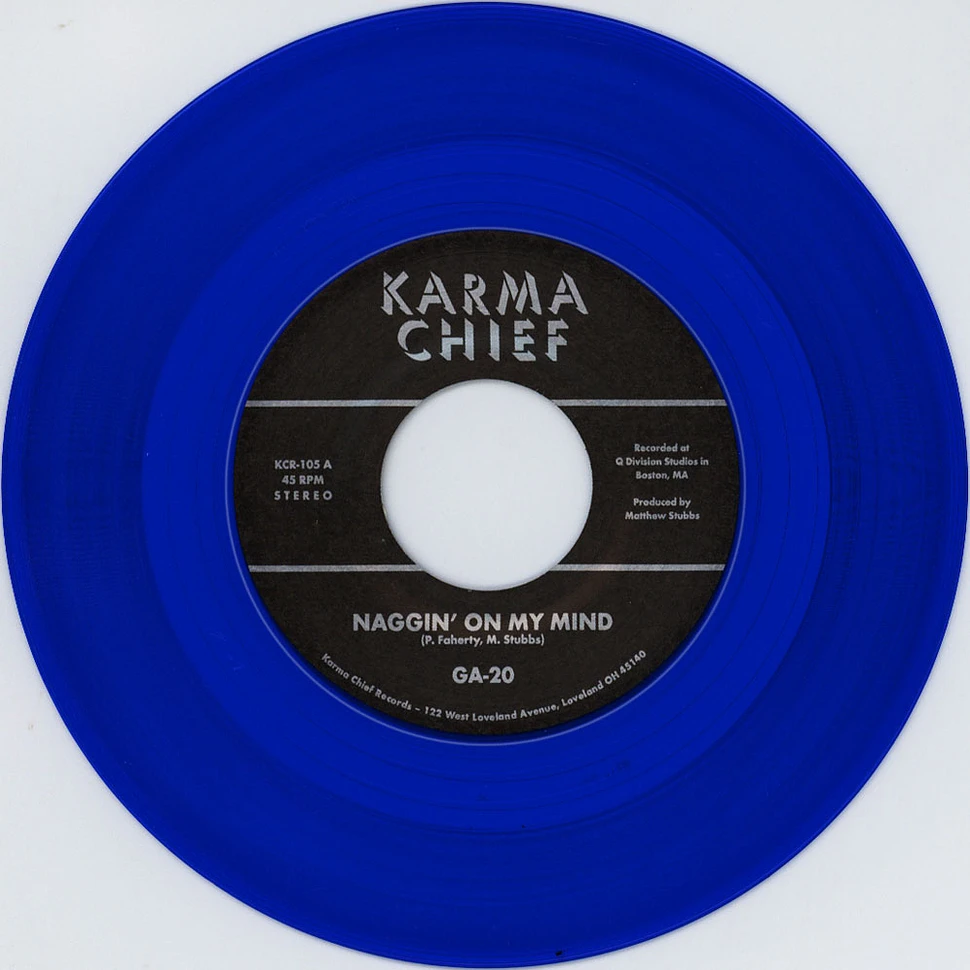 GA-20 - Naggin On My Mind HHV EU Exclusive Blue Vinyl Edition