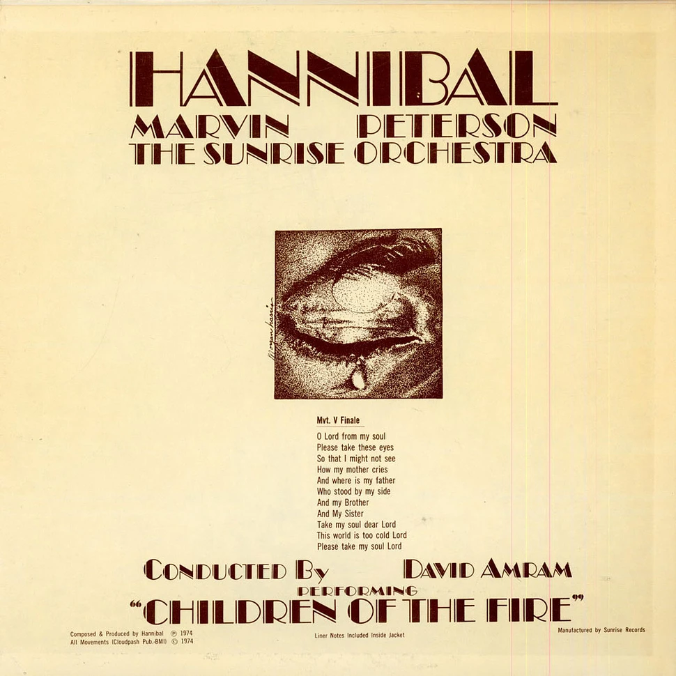 Hannibal Marvin Peterson & The Sunrise Orchestra - Children Of The Fire