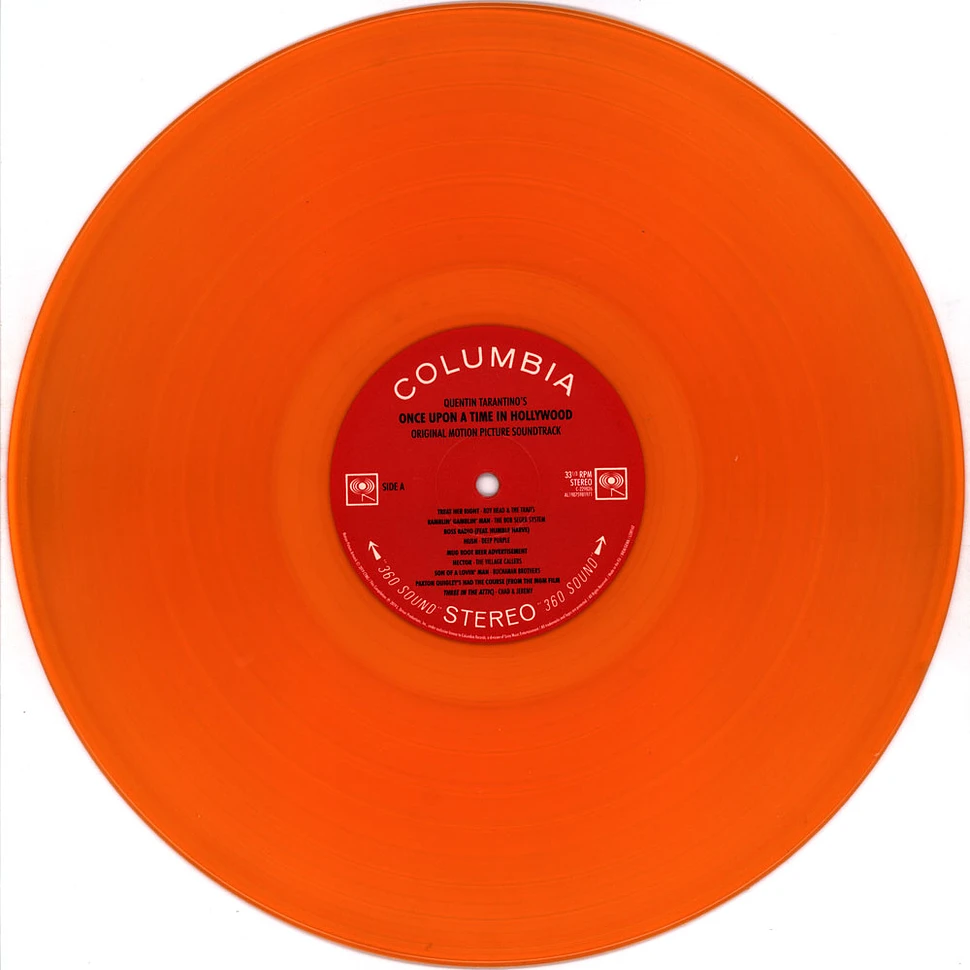 V.A. - OST Quentin Tarantino's Once Upon A Time In Hollywood Limited Orange Vinyl Edition