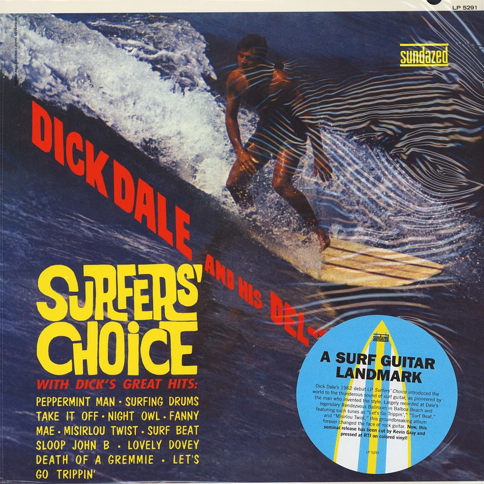 Dick Dale And His Del-Tones - Surfers' Choice Gold Vinyl Edition