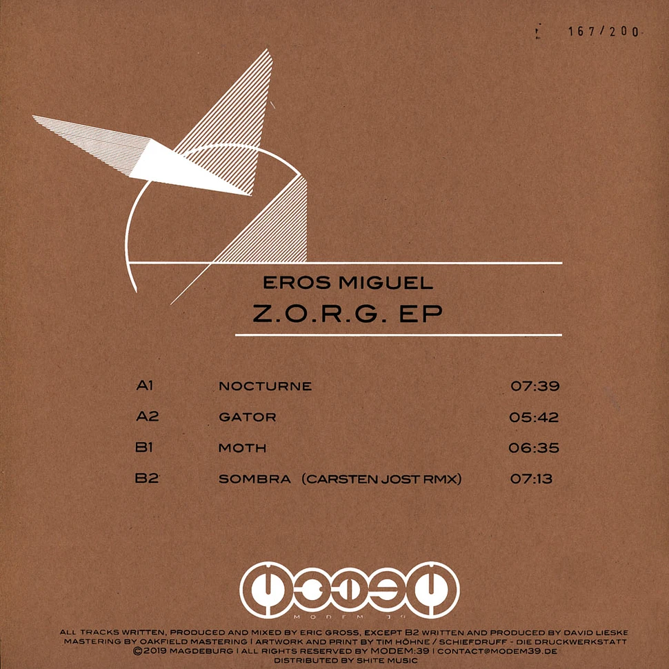 Eros Miguel - Z.O.R.G. EP