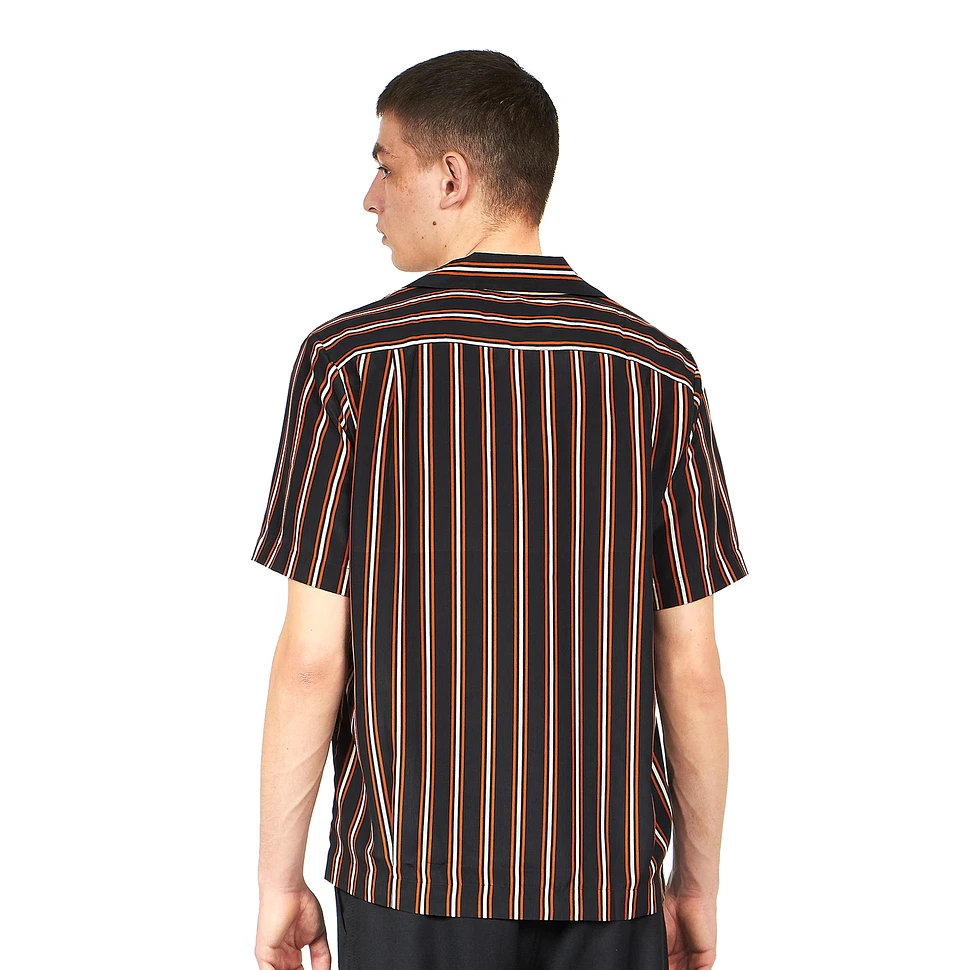 Fred Perry x Miles Kane - Stripe Print Bowling Shirt