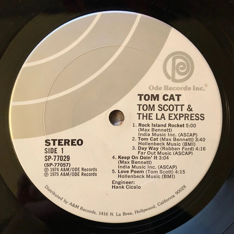 Tom Scott & The L.A. Express - Tom Cat