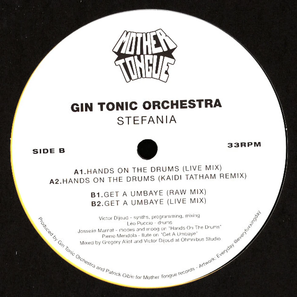Gin Tonic Orchestra - Stefania EP