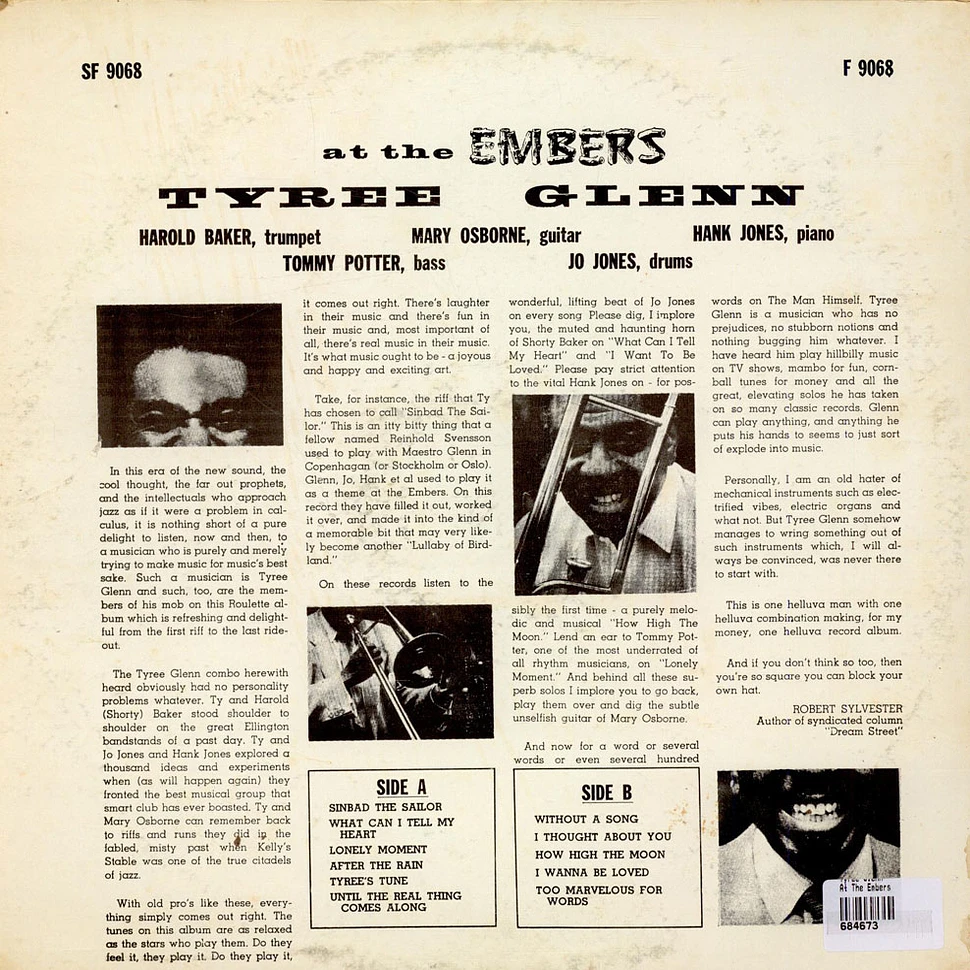 Tyree Glenn - At The Embers