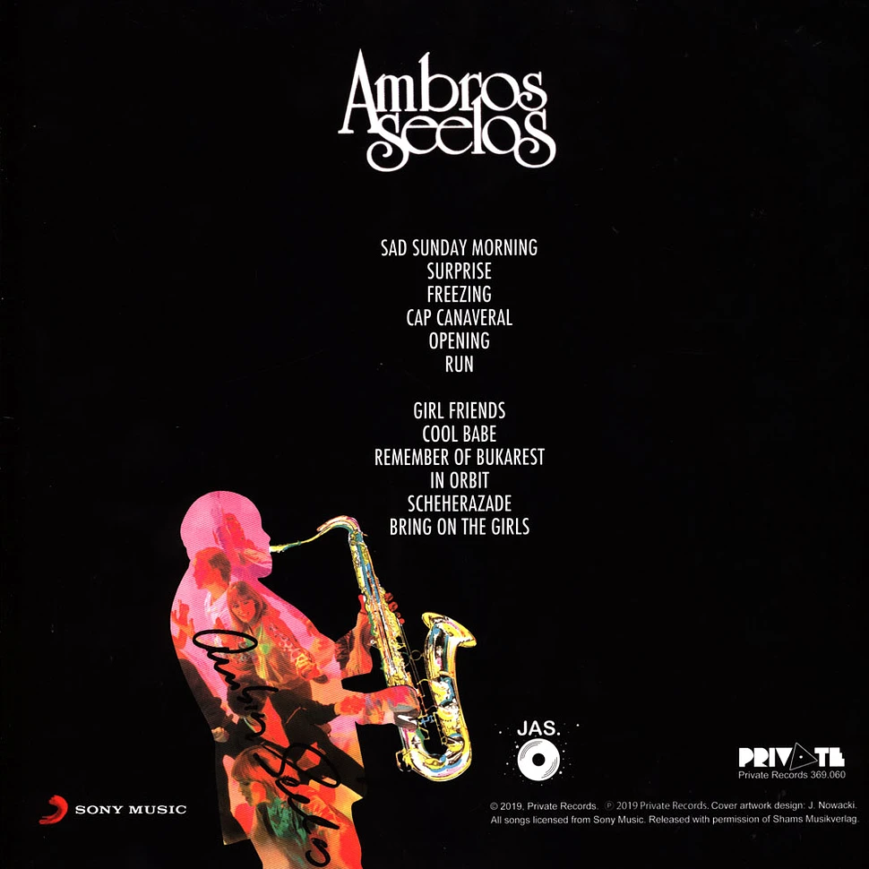Ambros Seelos - LP 2 Disco Safari Black Vinyl Edition