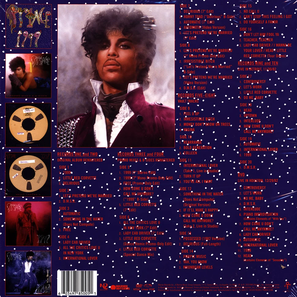 Prince - 1999 Super Deluxe Vinyl Box Edition