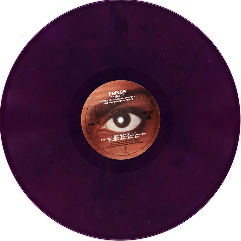 Prince - 1999 Purple Vinyl Edition
