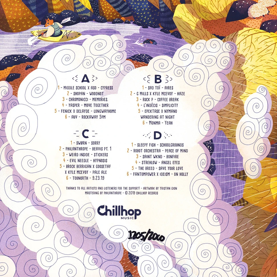 V.A. - Chillhop Essentials Fall 2019 Yellow Vinyl Edition