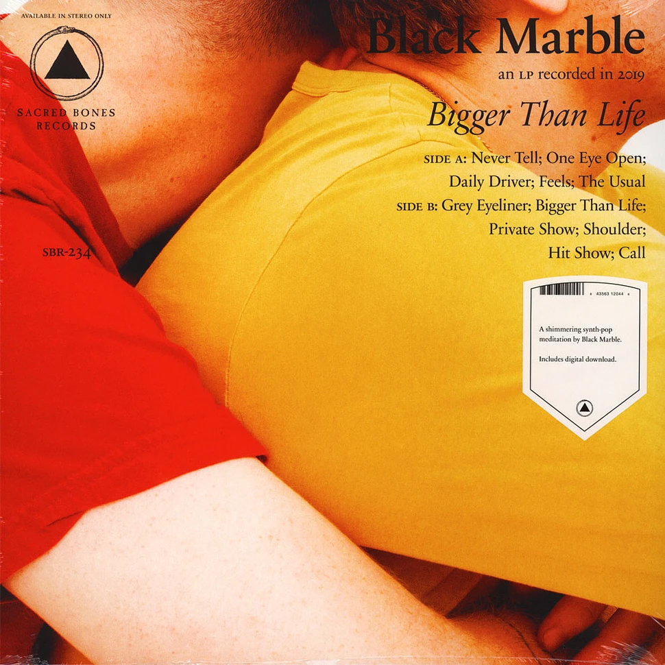 Black Marble - Bigger Than Life Black Vinyl Edition