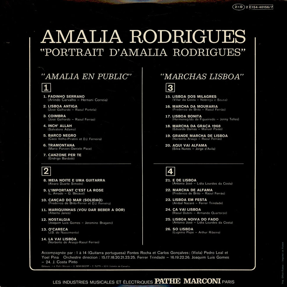 Amália Rodrigues - Portrait D'Amalia Rodrigues