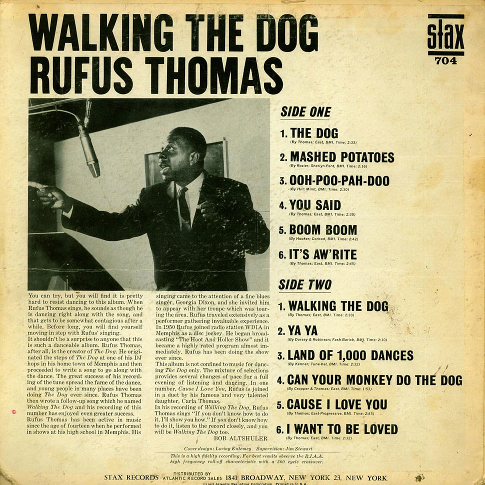 Rufus Thomas - Walking The Dog