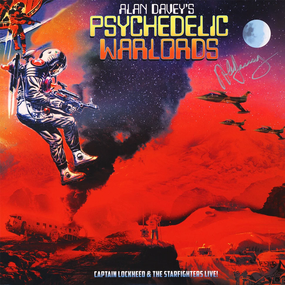 Alan Davey's Psychedelic Warlords - Captain Lockheed And The Starfighters Live!