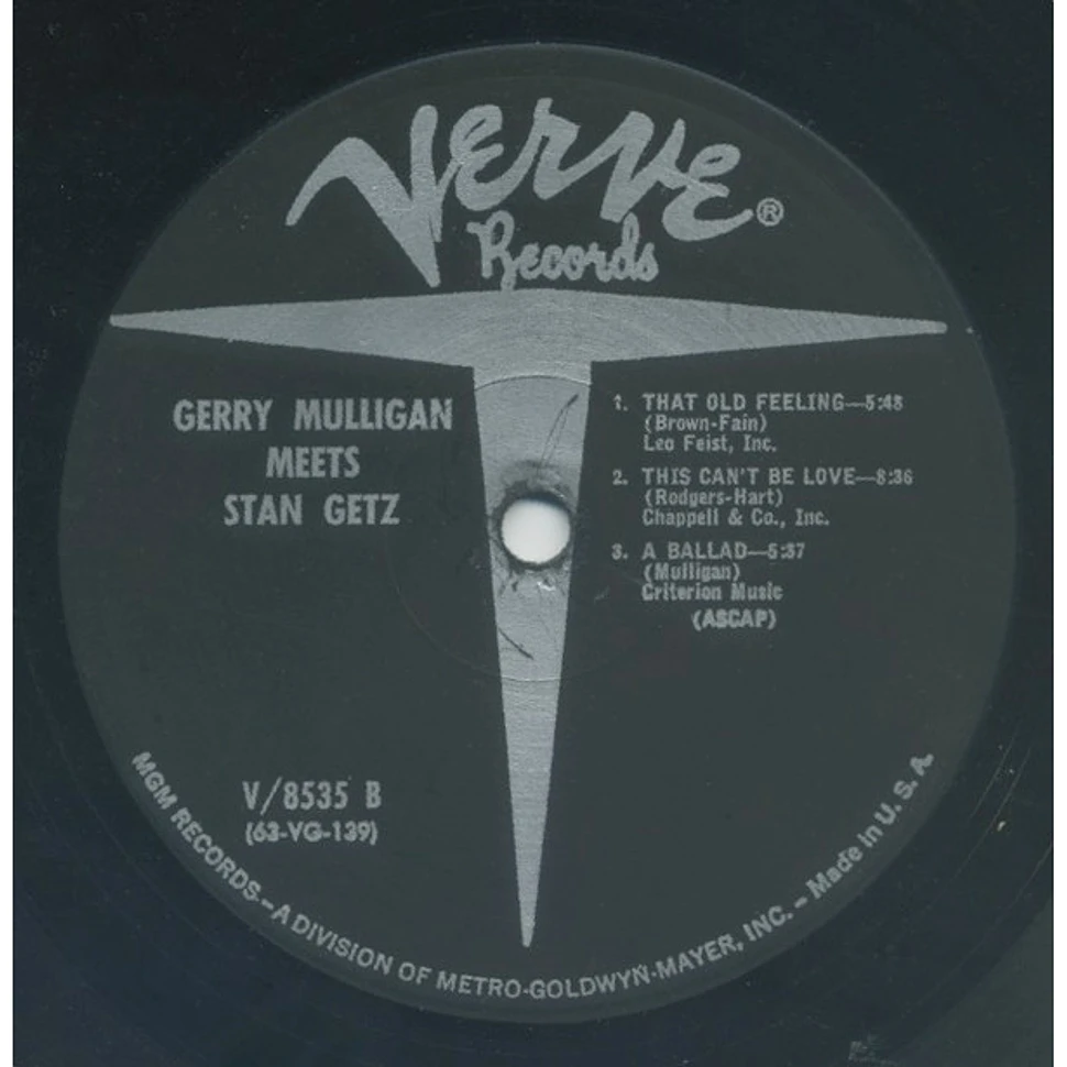 Gerry Mulligan / Stan Getz - Gerry Mulligan Meets Stan Getz