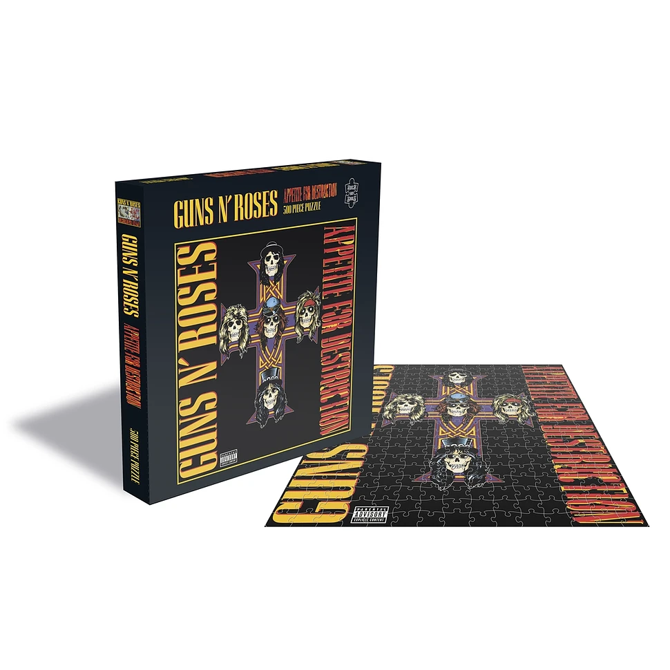 Guns N' Roses - Appetite For Destruction 2 (500 Piece Jigsaw Puzzle)